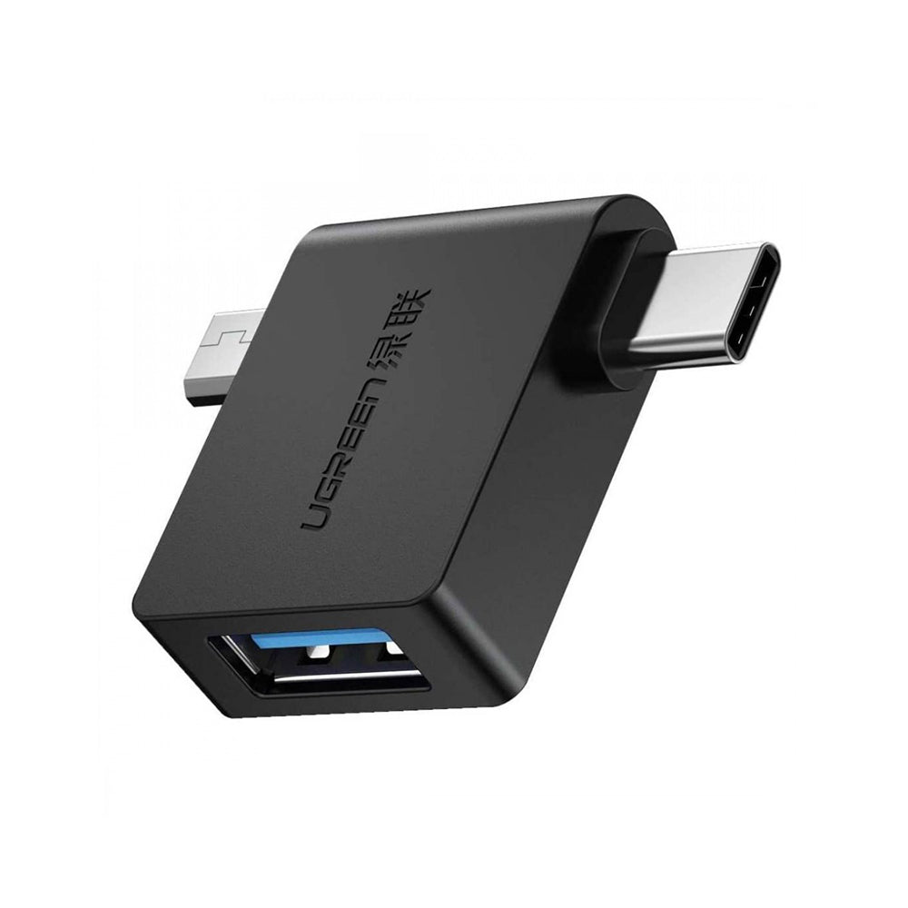 UGreen 2in1 Micro USB M + Type C M to USB 3.0 F - 30453 (4835653779556) UGreen 2in1 Micro USB M + Type C M to USB 3.0 F - 30453 (4835653779556)